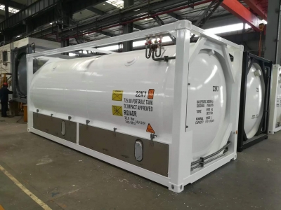 CNCD Factory Customized 40ft Lpg Tank Container Lpg Iso Tank Transport Container