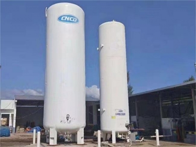 22m3 Industrial vacuum powder insulation CO2 cryogenic storage tank