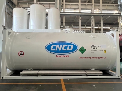 T75 Liquid Nitrogen Iso Tank Container