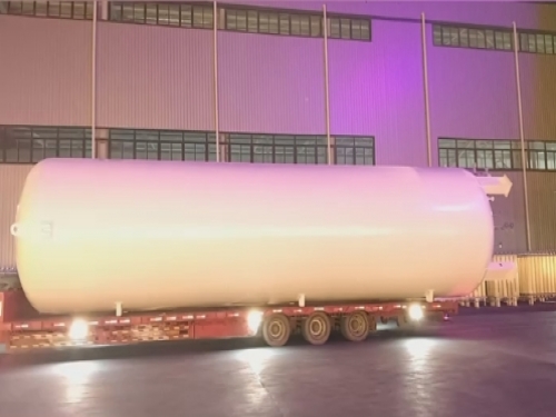 Today, 100 cubic meters of cryogenic liquid storage tanks were shipped to Yunnan Province, China