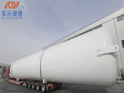 Today 150 cubic meters of cryogenic liquid storage tanks were shipped to Hebei Province, China