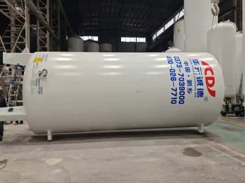 20 cubic meters cryogenic liquid storage tank