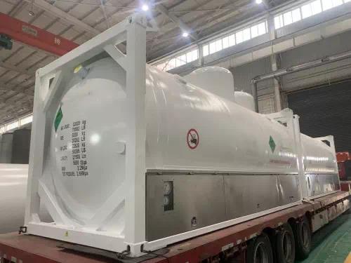 Today, two 20-foot iso tank containers were sent to Southeast Asia.